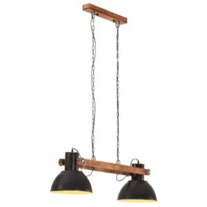 VidaXL Industrial Hanging Lamp 25 W Dead Black 109 cm E27