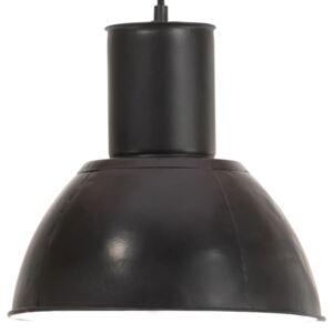 VidaXL Hanging Lamp 25 W Dead Black Round 28.5 cm E27