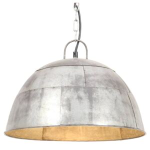 VidaXL Industrial Vintage Hanging Lamp 25 W Silver Round 41 cm E27