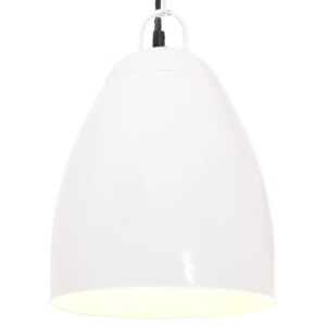 VidaXL Industrial Hanging Lamp 25 W White Round 32 cm E27
