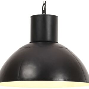 VidaXL Hanging Lamp 25 W Dead Black Round 48 cm E27