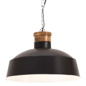 VidaXL Industrial Hanging Lamp 58 cm Black E27
