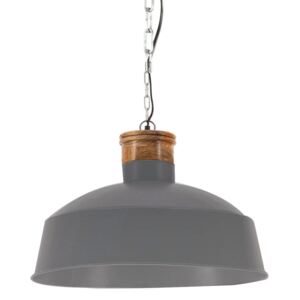 VidaXL Industrial Hanging Lamp 58 cm Grey E27