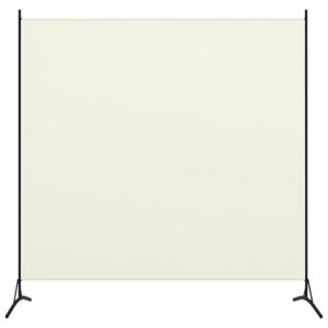 VidaXL 1-Panel Room Divider Cream White 175x180 cm