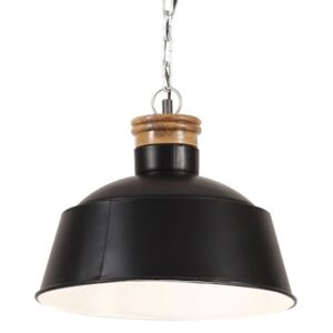 VidaXL Industrial Hanging Lamp 32 cm Black E27