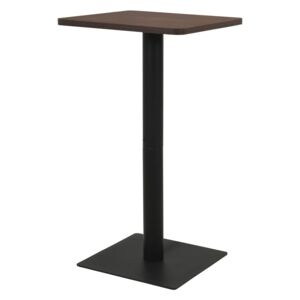 VidaXL Bistro Table Dark Ash 50x50x107 cm