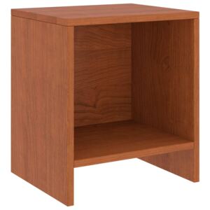 VidaXL Bedside Cabinet Honey Brown 35x30x40 cm Solid Pinewood