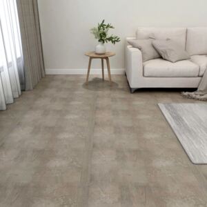 VidaXL Self-adhesive Flooring Planks 55 pcs PVC 5.11 m² Grey
