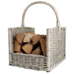 Esschert Design Firewood Basket Grey MW42