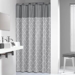 Sealskin Shower Curtain Angoli 180 cm Grey 233561312