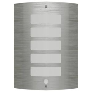 VidaXL Wall Lamp Stainless Steel with Motion Sensor