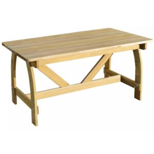 VidaXL Garden Table 150x74x75 cm Impregnated Pinewood