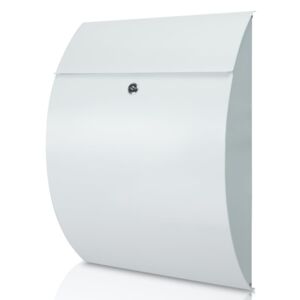 BURG-WÄCHTER Letterbox Riviera 835 W Steel White