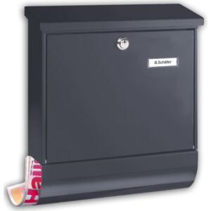 BURG-WÄCHTER Letterbox Set Vario 86720 ANT Steel Anthracite