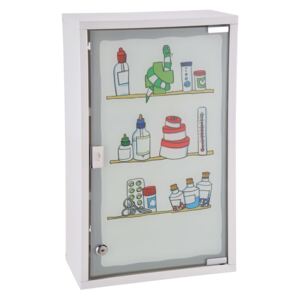 HI Medicine Cabinet 30x15x50 cm Stainless Steel