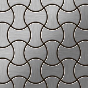 Alloy Infinit-s-s-b Metal Mosaic Stainless Steel Grey