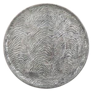 Beliani Decorative Tray Silver KITNOS
