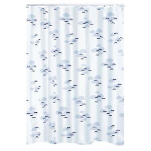 RIDDER Shower Curtain Helgoland Textile Blue