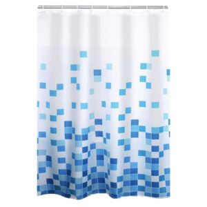 RIDDER Shower Curtain Cubes Textile