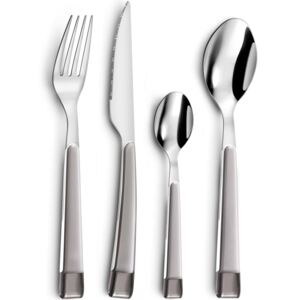 Amefa 16 Piece Cutlery Set Guimauve Grey