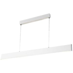Wofi LED Hanging Light Sileas 122x6x150 cm White