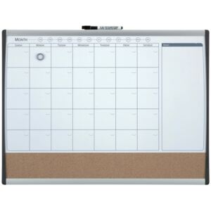 Nobo Magnetic Monthly Organiser Combi Board 58.5x43cm