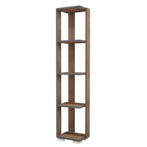 Homemania Bookcase Nicol 33.6x25.8x153 cm Walnut