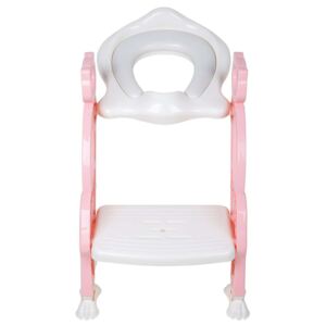 Baninni Toilet Seat with Ladder Bravo Pink
