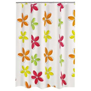 RIDDER Shower Curtain Textile Flower
