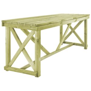 VidaXL Garden Table 160x79x75 cm Wood