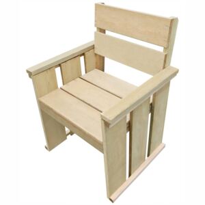 VidaXL Outdoor Chair Impregnated Pinewood