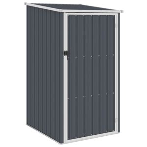 VidaXL Garden Shed Anthracite 87x98x159 cm Galvanised Steel