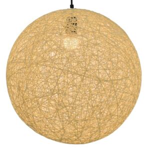 VidaXL Hanging Lamp Cream Sphere 45 cm E27