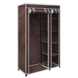 VidaXL Fabric Wardrobe Brown