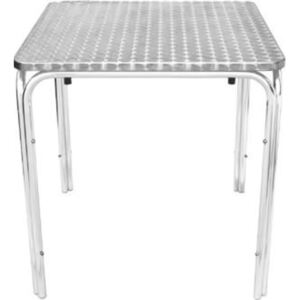 Netfurniture Boley Square Outdoor Stackable Table - Aluminium
