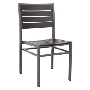 Netfurniture Littlewood Side Chair - Black - Frame Grey 7012