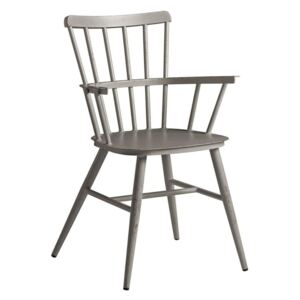 Netfurniture Spindle Arm Chair - Vintage Dark Grey