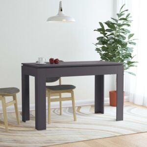 VidaXL Dining Table Grey 120x60x76 cm Chipboard