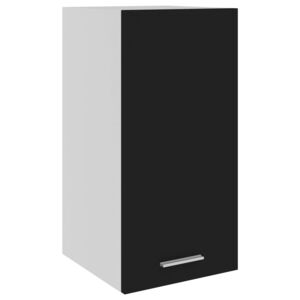 VidaXL Hanging Cabinet Black 29.5x31x60 cm Chipboard