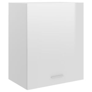 VidaXL Hanging Cabinet High Gloss White 50x31x60 cm Chipboard