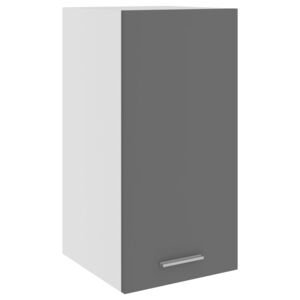 VidaXL Hanging Cabinet Grey 29.5x31x60 cm Chipboard
