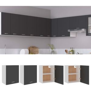 VidaXL Hanging Cabinets 2 pcs Grey 50x31x60 cm Chipboard