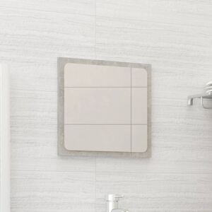 VidaXL Bathroom Mirror Concrete Grey 40x1.5x37 cm Chipboard