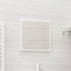 VidaXL Bathroom Mirror White 40x1.5x37 cm Chipboard