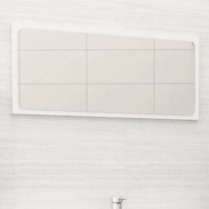 VidaXL Bathroom Mirror White 80x1.5x37 cm Chipboard