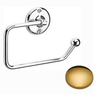 Samuel Heath Curzon Toilet Roll Holder N37 Polished Brass