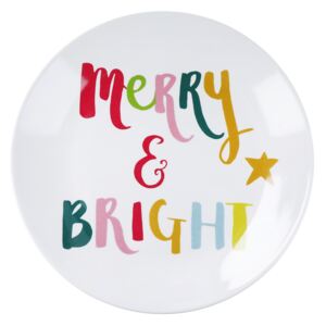 Merry & Bright Charger Plate