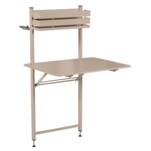 Balcon Bistro Foldable table - 77 x 64 cm by Fermob Beige