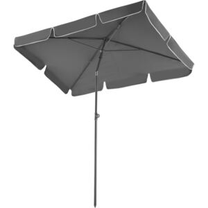 Tectake 403788 parasol vanessa - grey