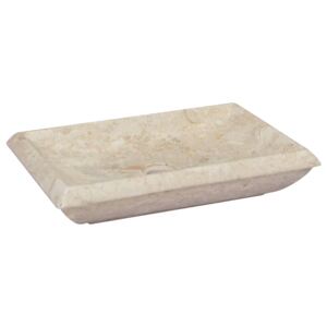 VidaXL Sink Cream 50x35x10 cm Marble